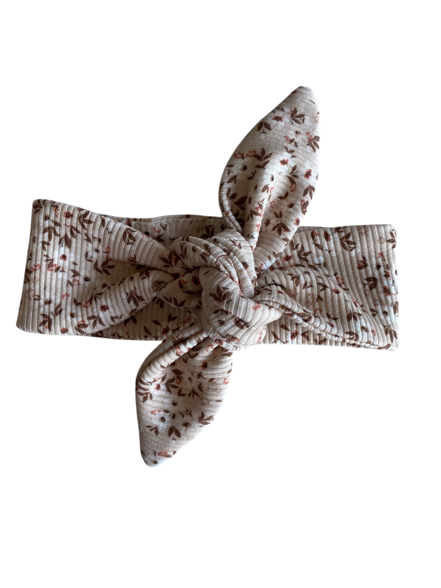 Meisjes haarbandje Lou bloemenprint zachtroze