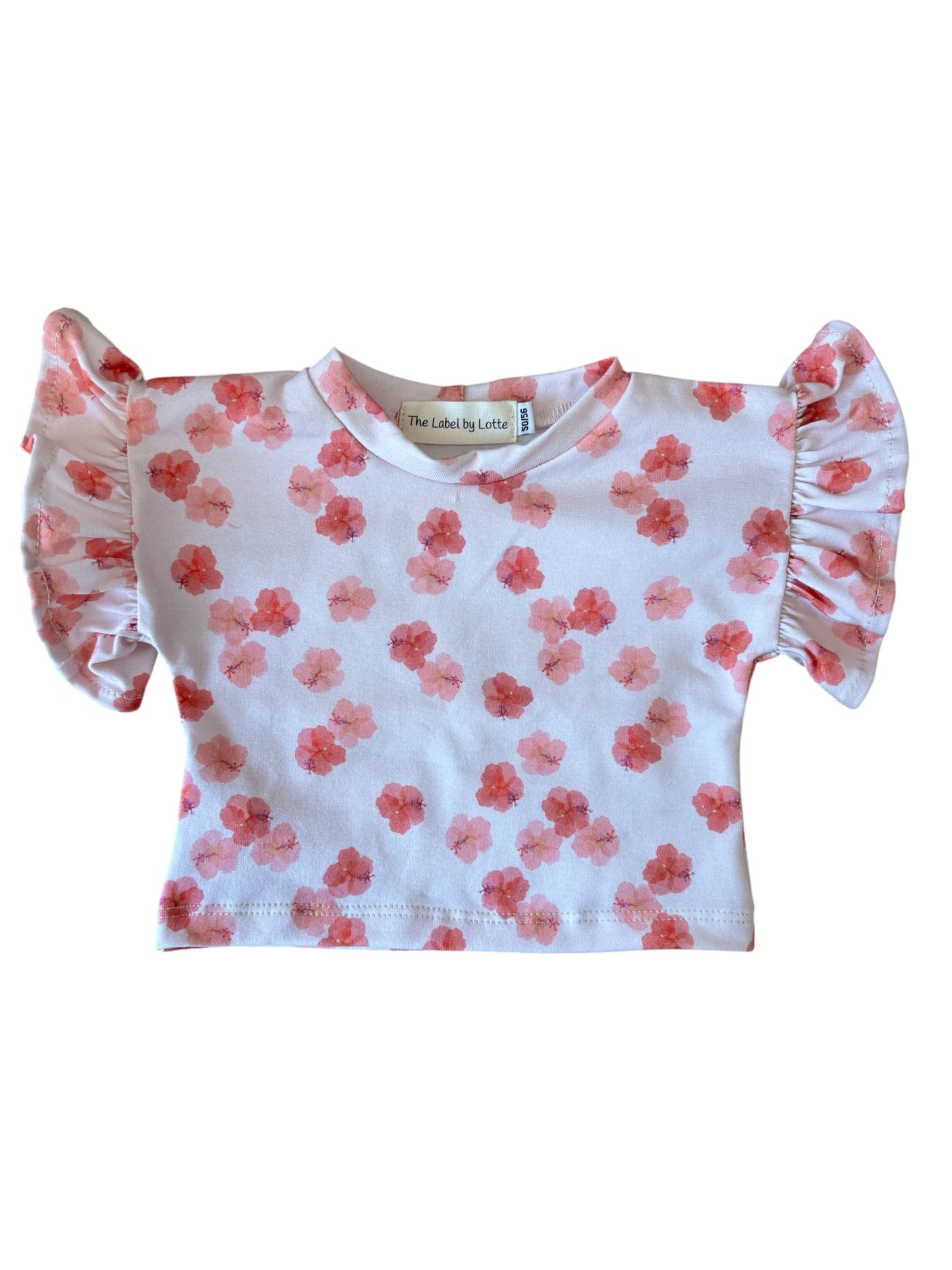 Shirtje met ruffles Julia