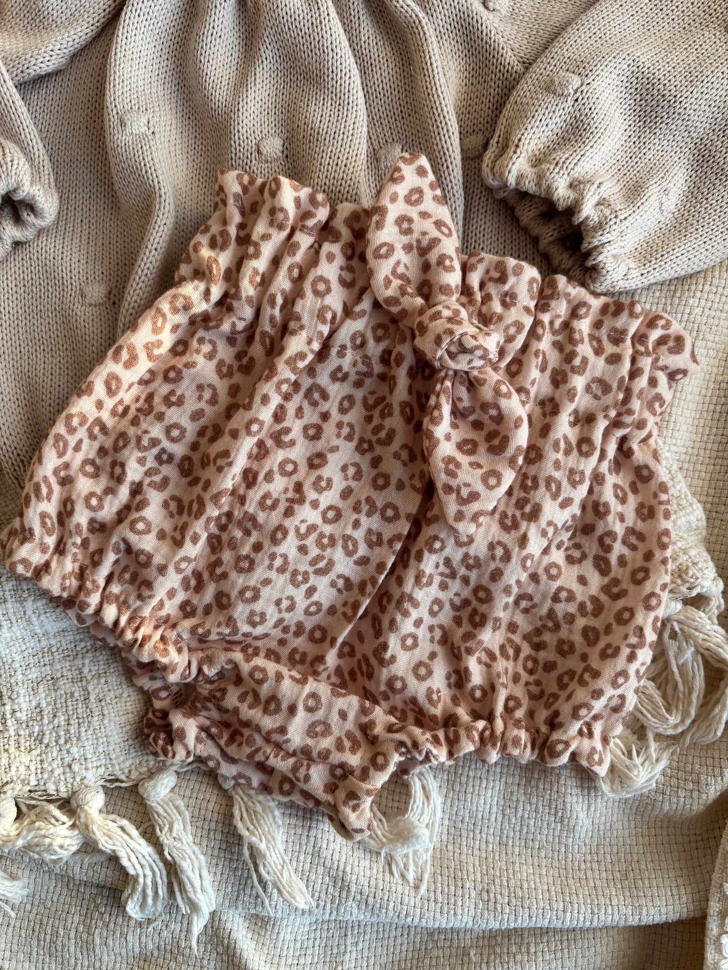 High waisted bloomer met strikje Kate hydrofiel