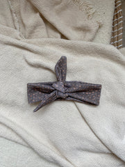 Haarbandje | Ava bloemen grijs