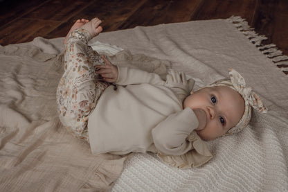 Newborn broekje Lina bloemen