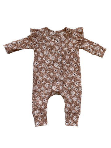 Boxpakje | Fem bloemenprint roest