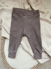 Legging SALE | Ava bloemen grijs