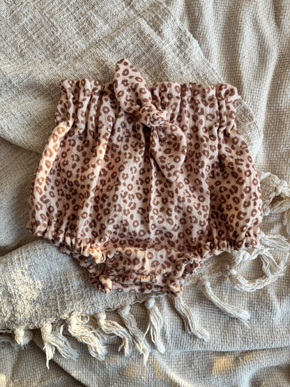 High waisted bloomer met strikje Kate hydrofiel