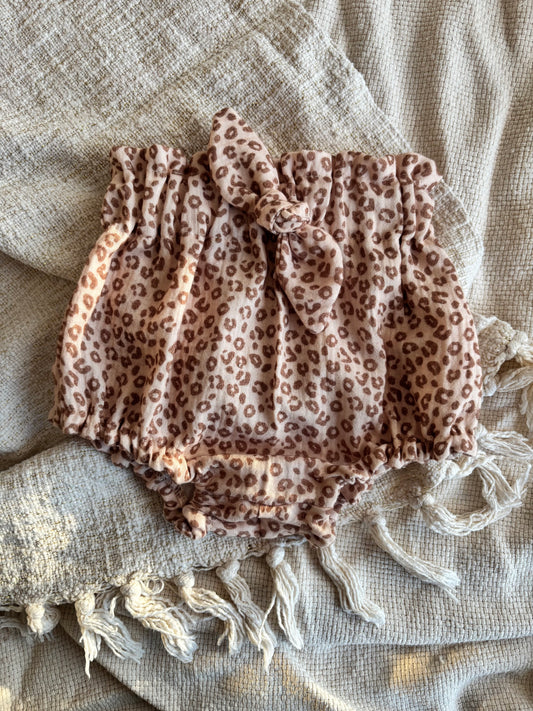 High waisted bloomer met strikje Kate hydrofiel