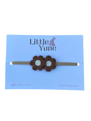 Baby haarbandje - Bloem Ninte