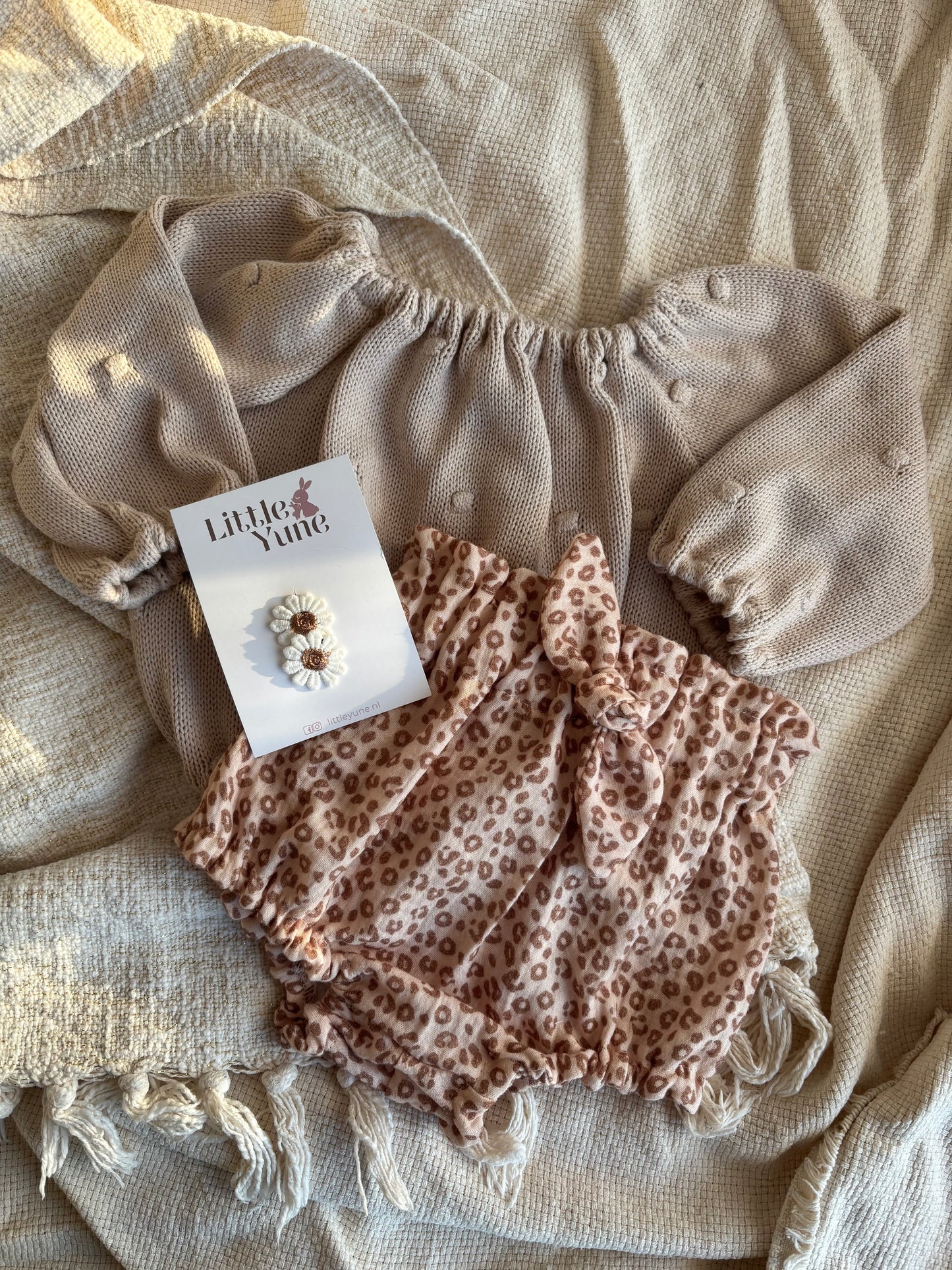 High waisted bloomer met strikje Kate hydrofiel