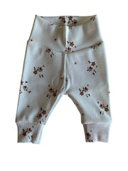 Meisjes newborn broekje vogeltjesprint