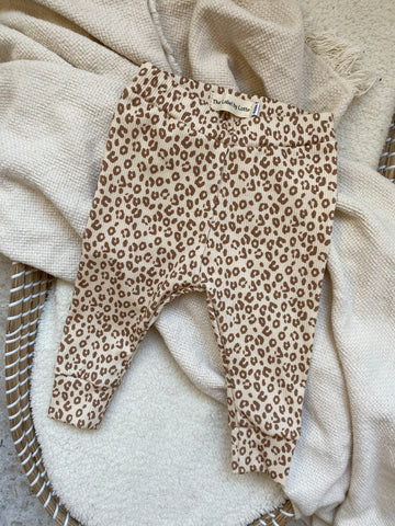 Babybroekje | Kate panterprint beige