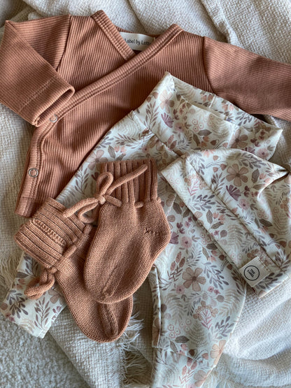 Newborn broekje | Lina bloemen