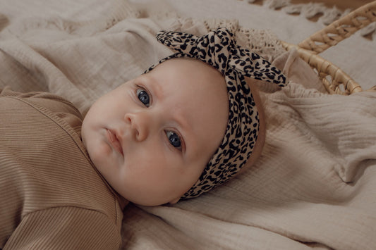 Haarbandje Nellie panterprint