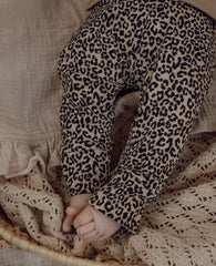 Meisjes newborn broekje panterprint Nellie