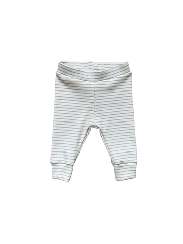 Babybroekje | Jip zandkleurig streepje